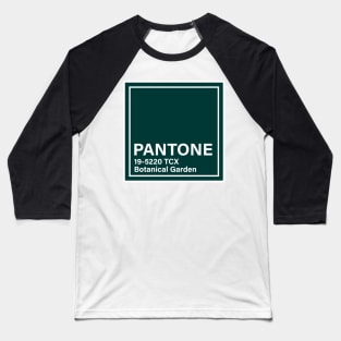 pantone 19-5220 TCX Botanical Garden Baseball T-Shirt